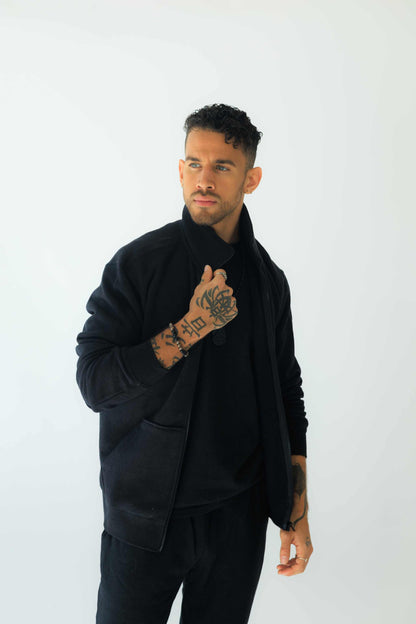 Hemp Jacket - Organic Cotton and Hemp Fleece for Eco-Friendly Wear