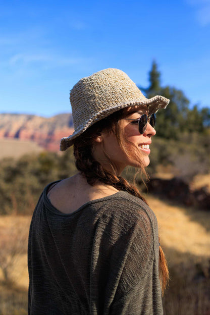 Crochet Sun Hat - Hemp