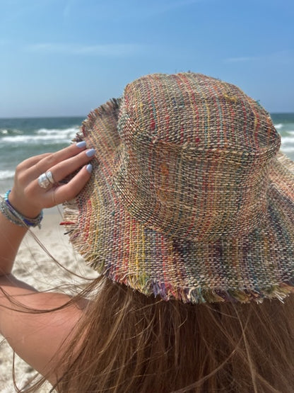 Kid's Hemp Sun Hat - Summer Beach Hat