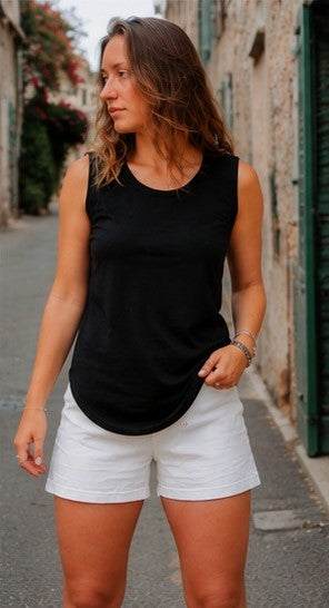 Hemp Tank Top – Organic Cotton Blend for Yoga & Summer Wear