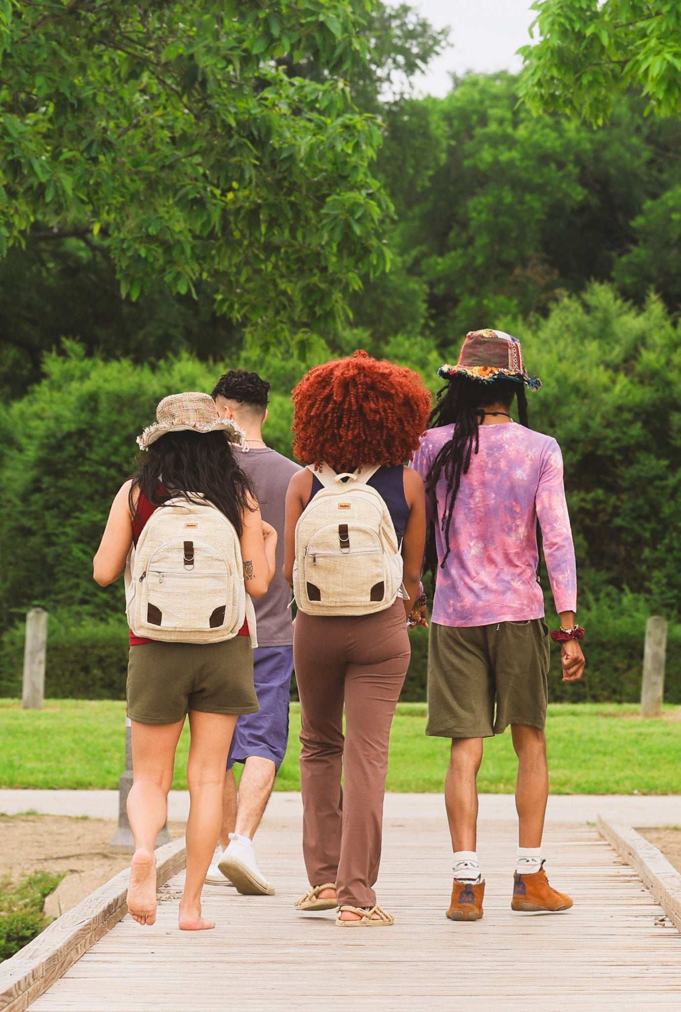 Hemp Backpack - Natural