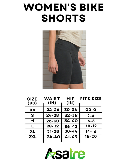 Women's Bike Shorts - Casual Hemp Blend