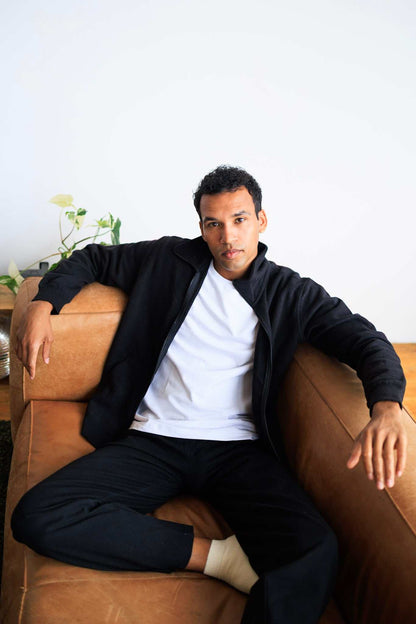 Hemp Jacket – Organic Cotton Blend Sustainable Fall Layer for Men