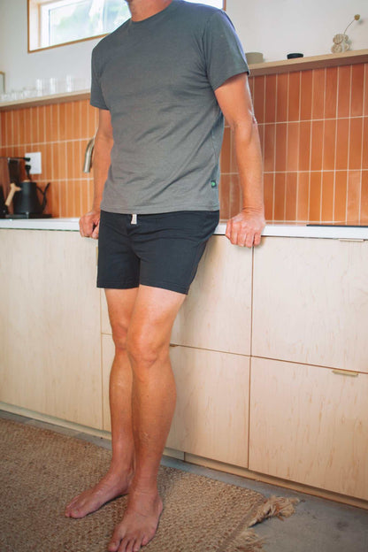 Elastic Free Boxer – Hemp & Organic Cotton Breathable Natural Button Fly