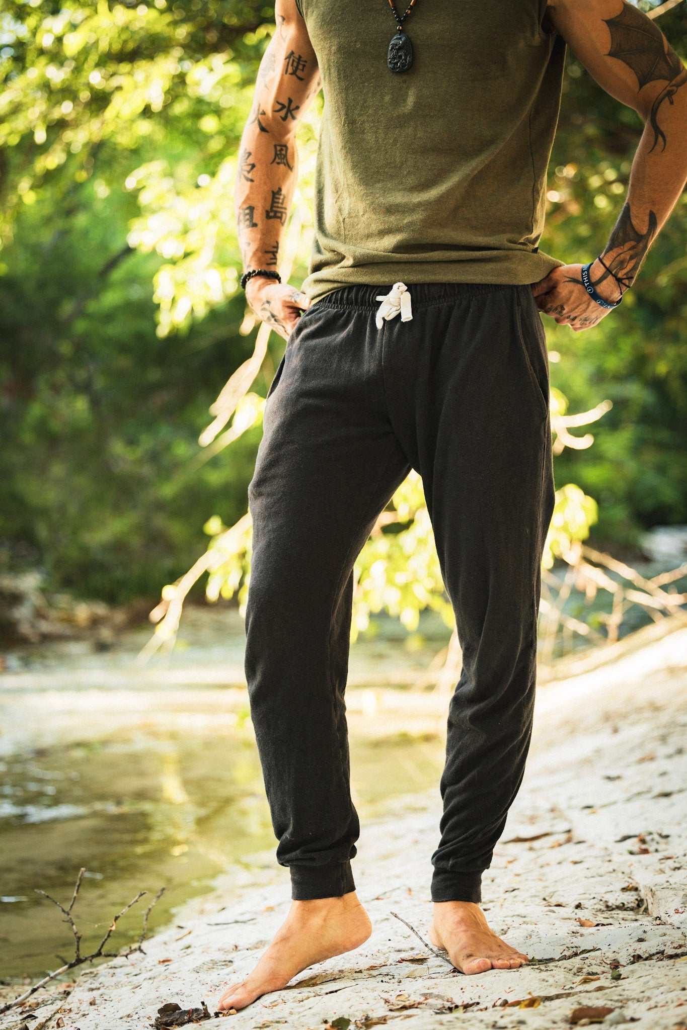 Hemp Pants: Men's Hemp and Organic Cotton Joggers|Asatre