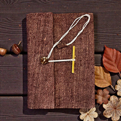 Handmade Hemp Journal with Lokta Paper | Eco-Friendly Notebook