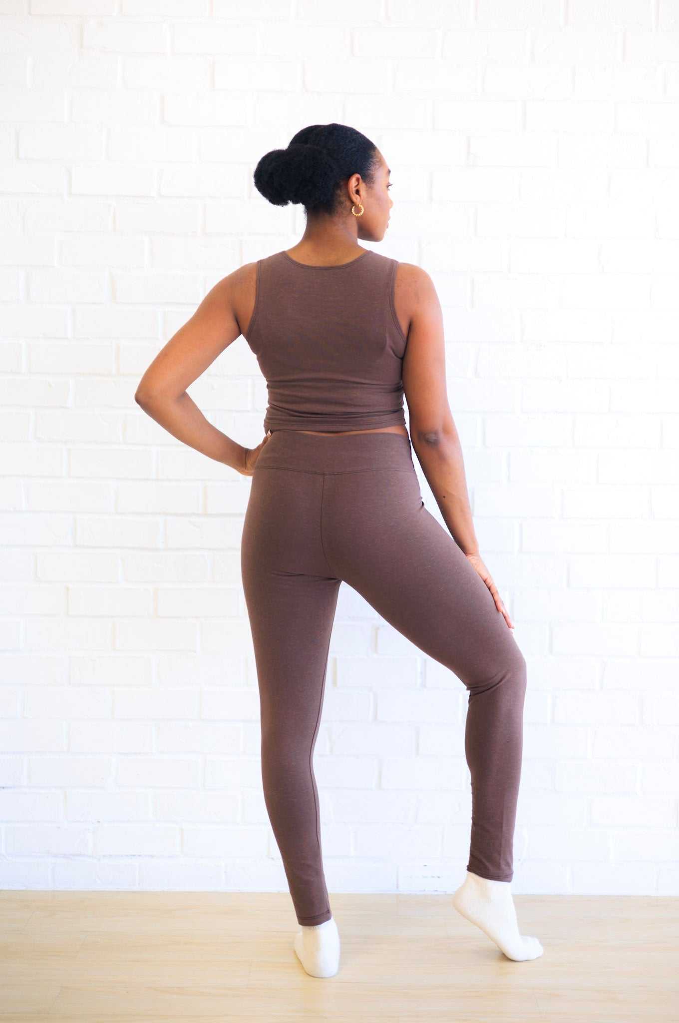 Casual Leggings - Women's Hemp Leggings for Everyday Comfort