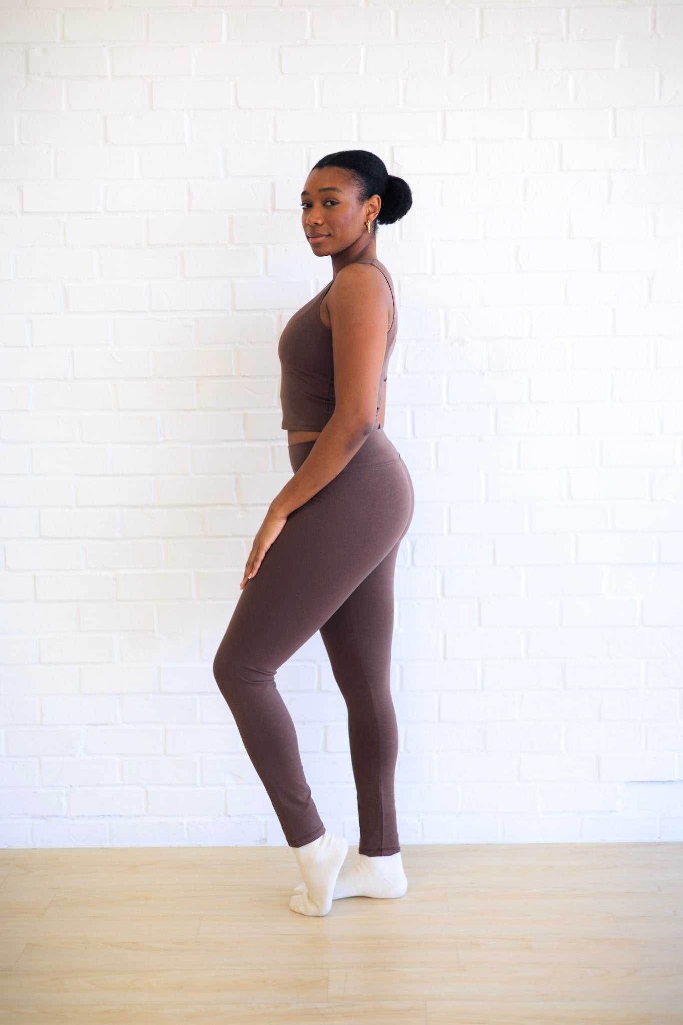 Casual Leggings - Women's Hemp Leggings for Everyday Comfort