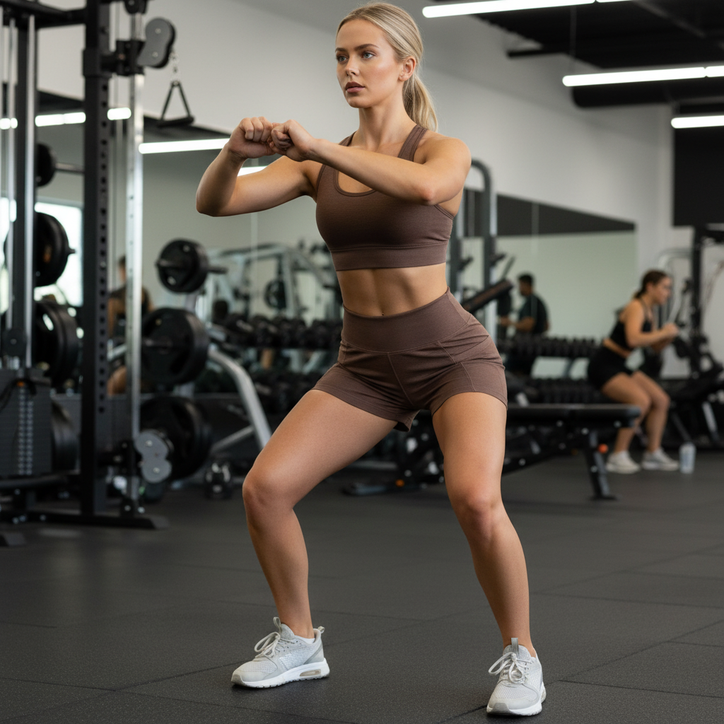 Pocket Hemp Shorts - Stylish Hemp Cotton Activewear for Women