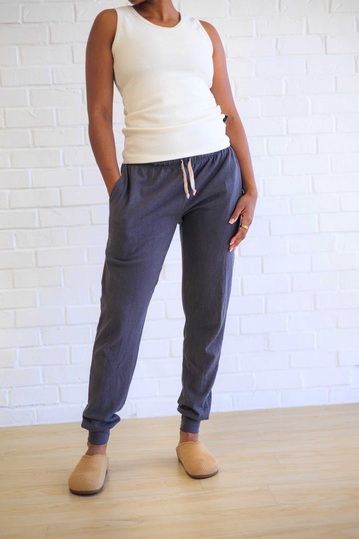 Jersey Joggers - Unisex Hemp & Organic Cotton Pants