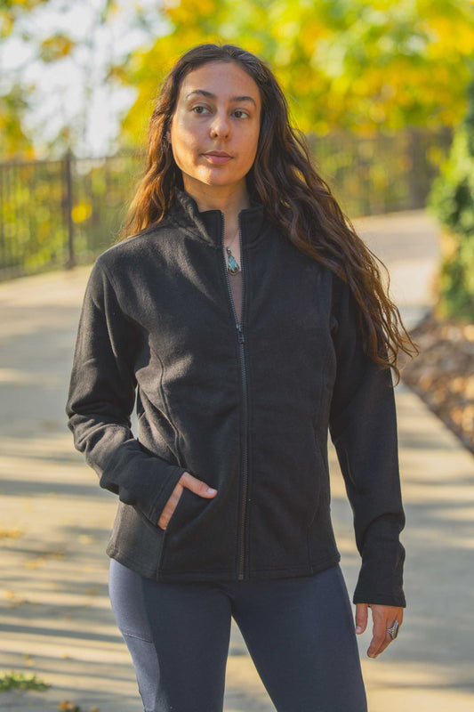 Hemp Jacket - Women's Hemp Fleece Jacket for all Seasons|Asatre