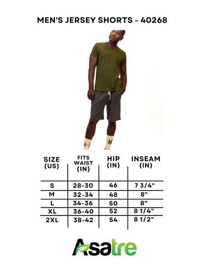 Jersey Shorts for Men - Hemp & Organic Cotton Shorts