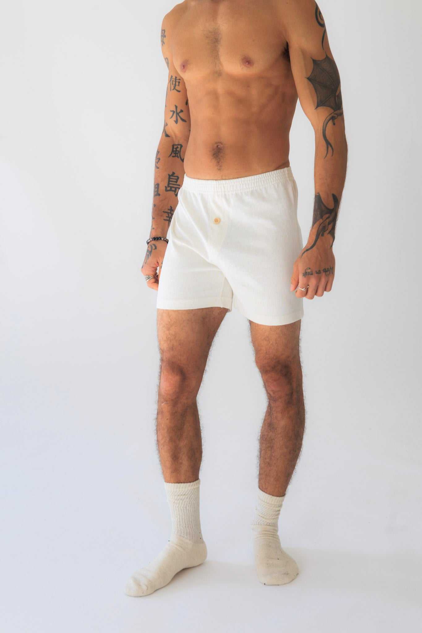 Button Fly Boxer Hemp Material Construction Comfortable Men Underwear Breathable Design Features Moisture Wicking Technology Sustainable Fashion Choice Eco Friendly Option Natural Fiber Composition Daily Wear Essential Practical Clothing