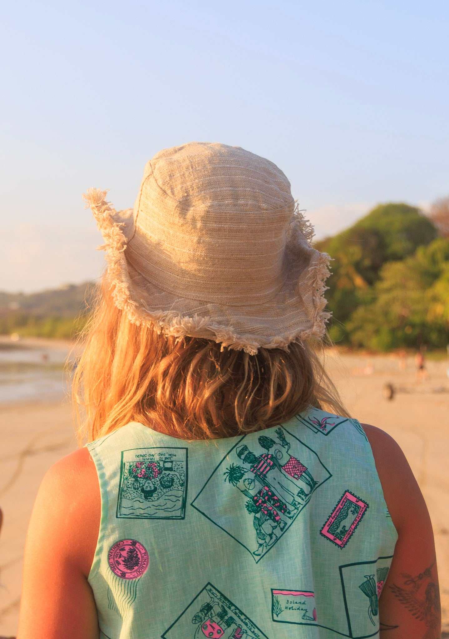 Hemp Linen Sun Hat