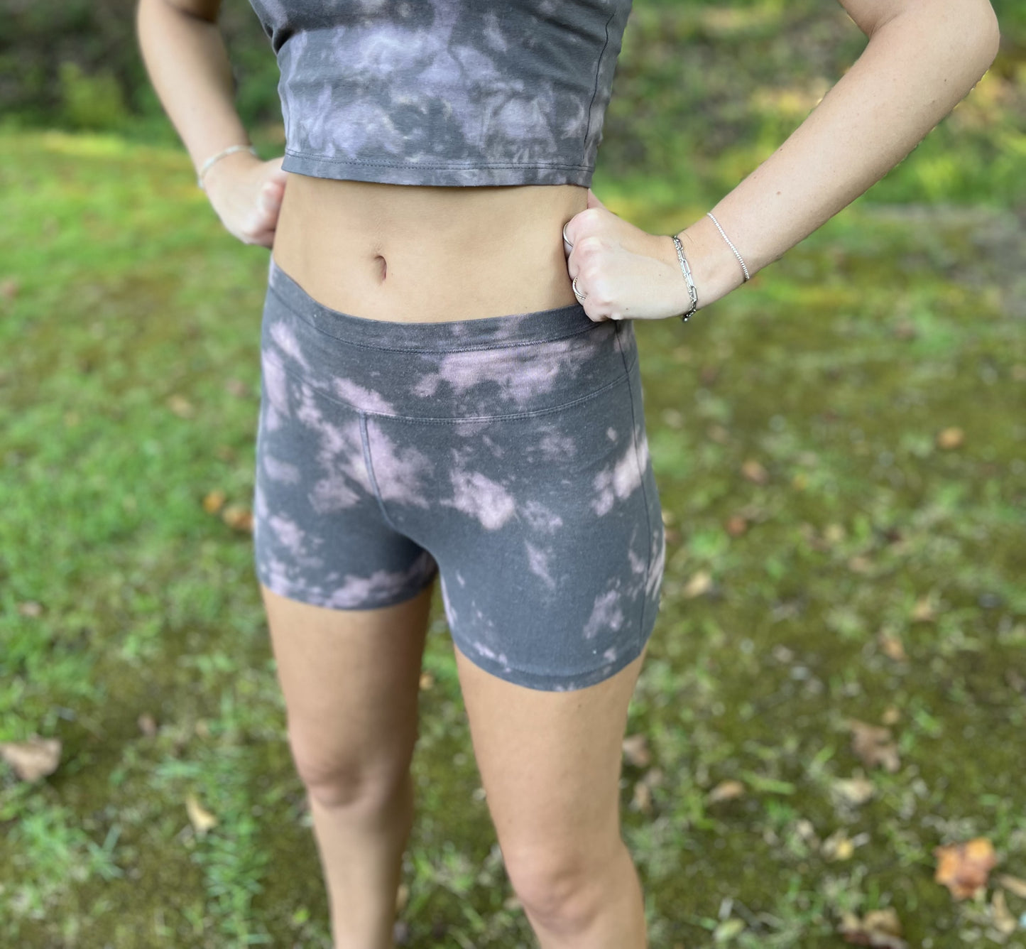 Hemp Casual Active 3" Shorts - Tie Dye