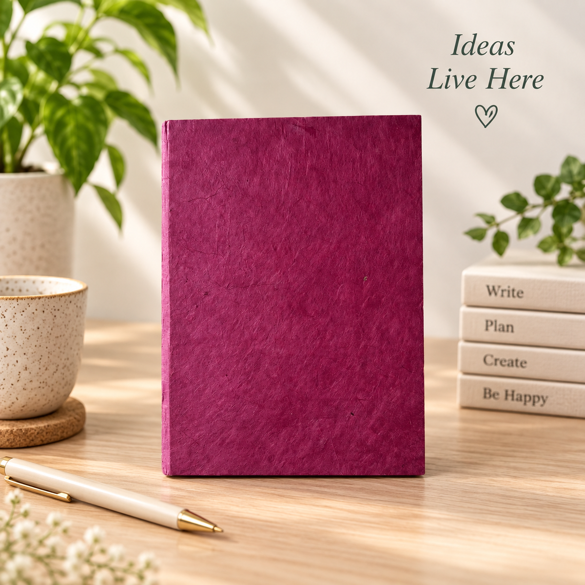 Hemp Journal - Sustainable Notebook with Hemp Paper