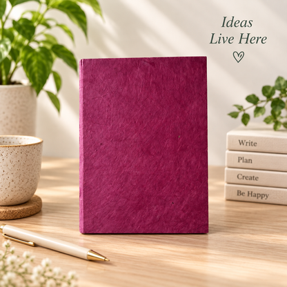 Hemp Journal - Sustainable Notebook with Hemp Paper
