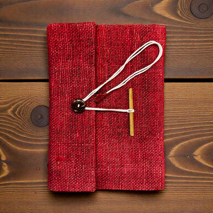 Handmade Hemp Journal with Lokta Paper | Eco-Friendly Notebook