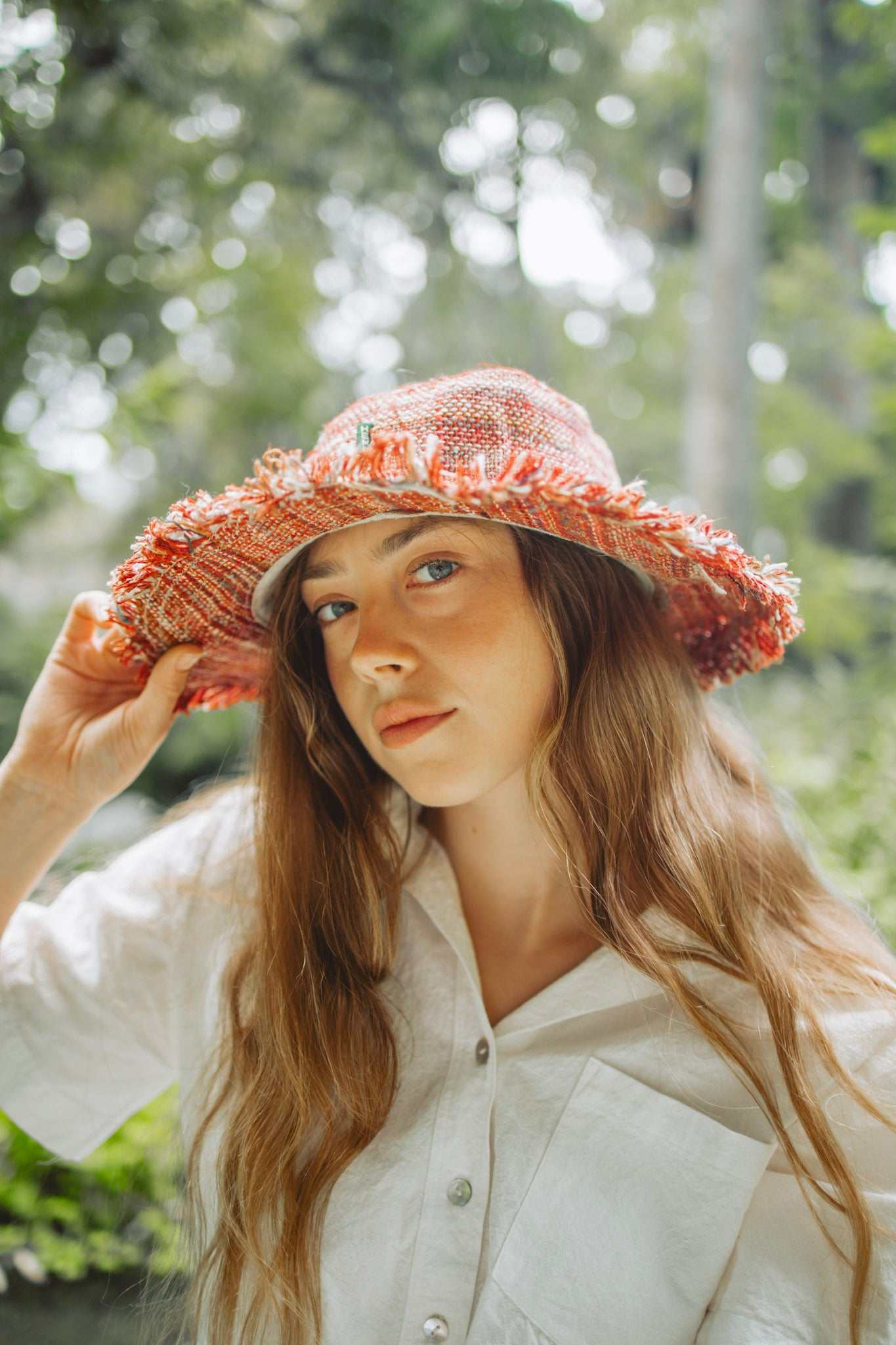 Hemp Hat Eco Friendly Sustainable Material Natural Fiber Construction Breathable Lightweight Design UV Protection Sun Blocking Perfect Summer Outdoor Activities Beach Travel Adventure Everyday Wear Comfortable Fit Available Red Green Purple