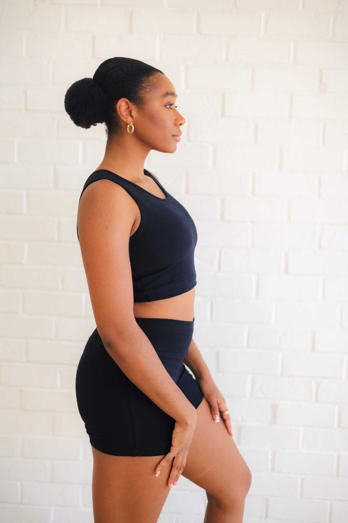 Women’s Hemp Yoga Shorts | Thick Squat-Proof Athletic Workout Shorts