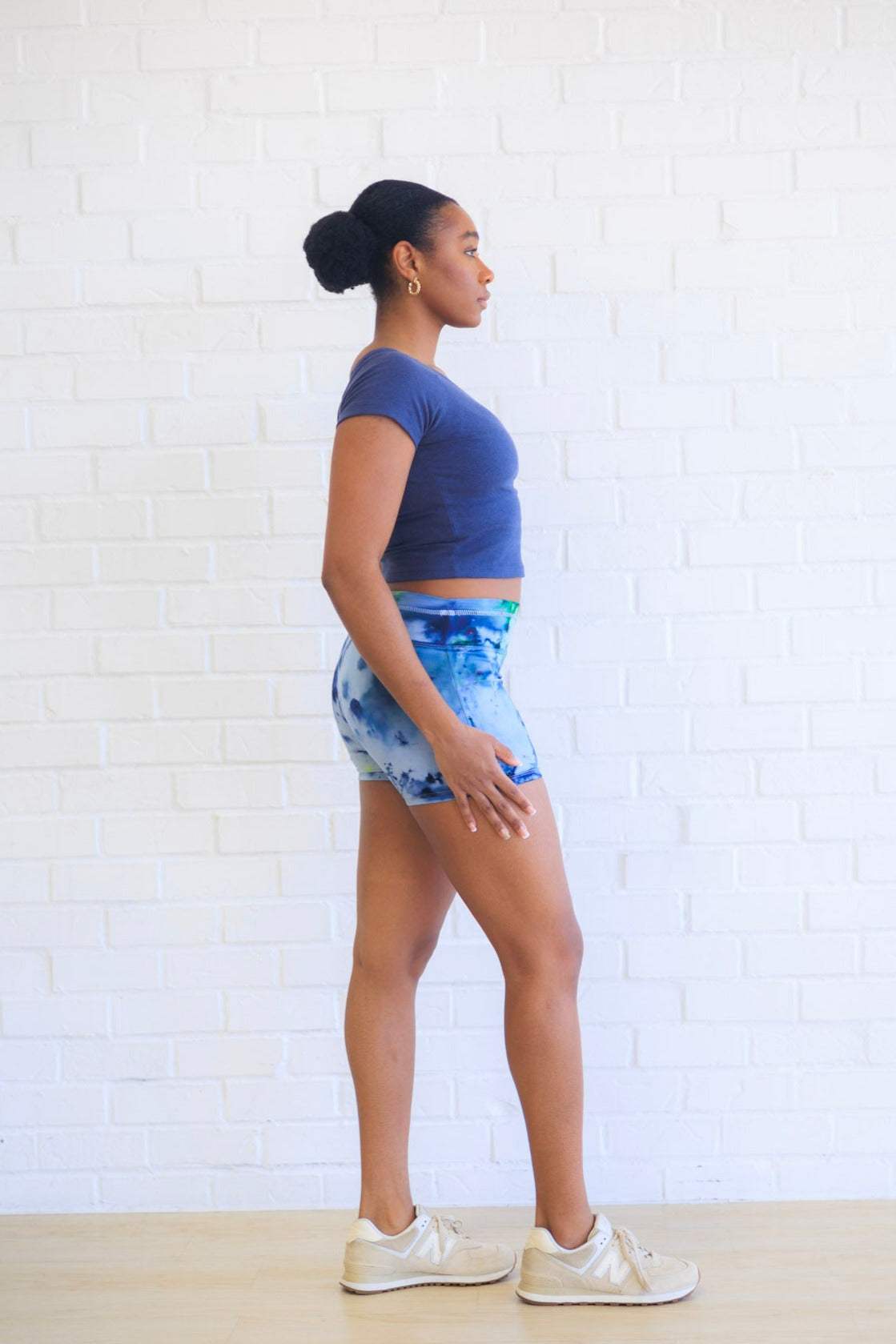 Hemp Shorts - Tie Dye Yoga Shorts