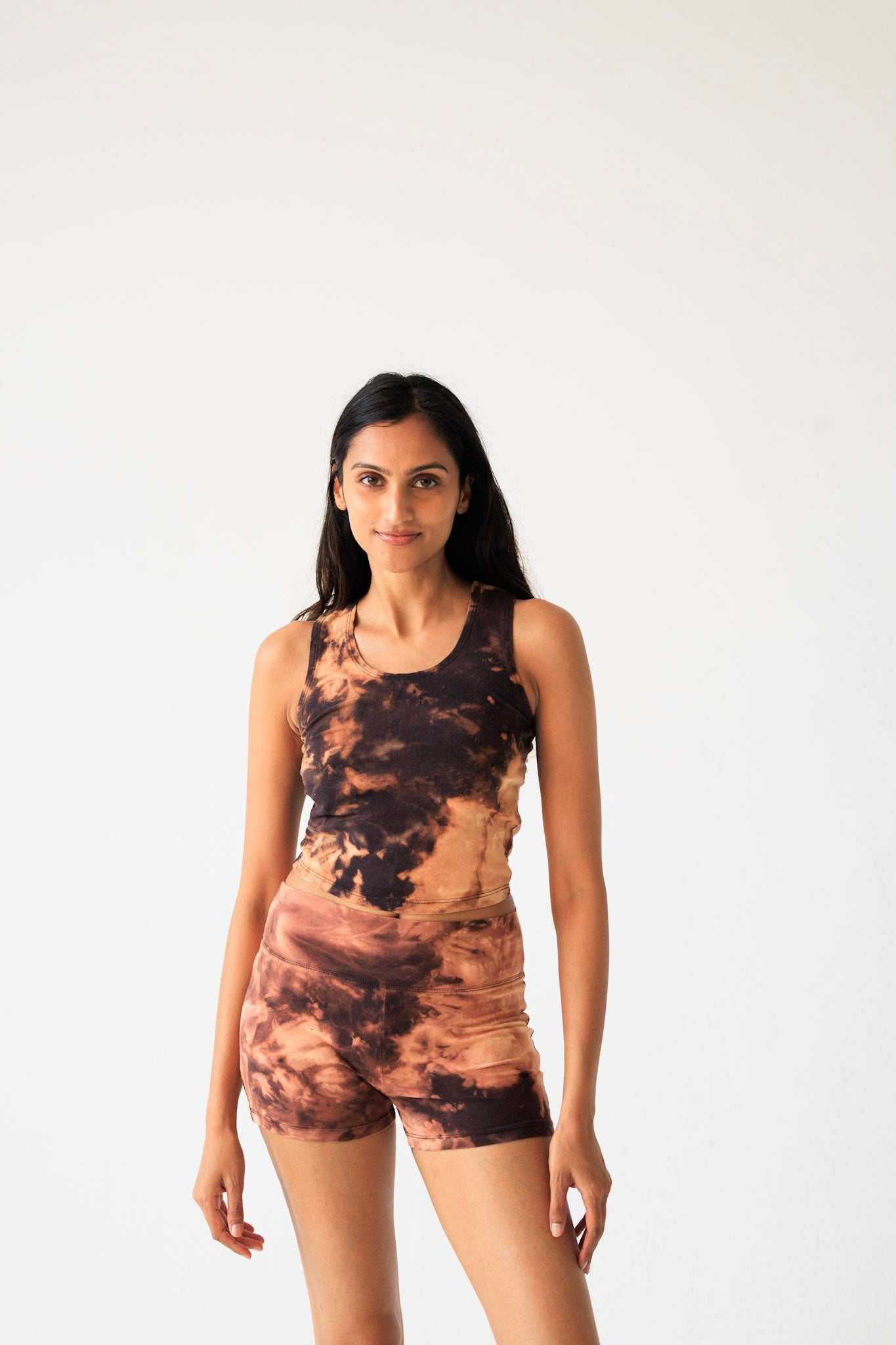 Hemp Crop Top Tank - Tie Dye