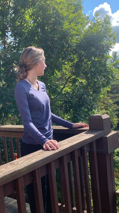 Hemp Shirt - Women's Cotton Long-Sleeve for Comfort & Style|Asatre