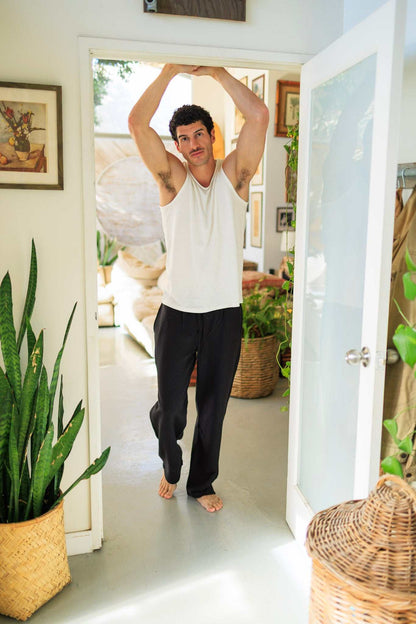 Men’s Tall Hemp Sweatpants – Sustainable Fleece Loungewear