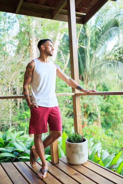 Hemp Shorts for Men - Eco-Friendly Jersey Gym, Lounge, Everyday Wear