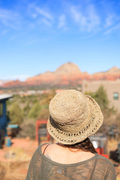Crochet Sun Hat - Hemp