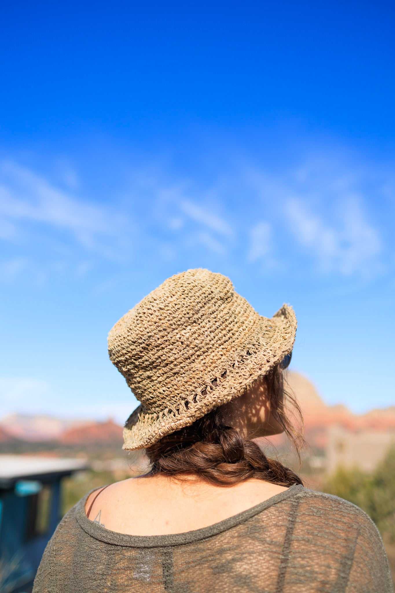 Crochet Sun Hat - Hemp