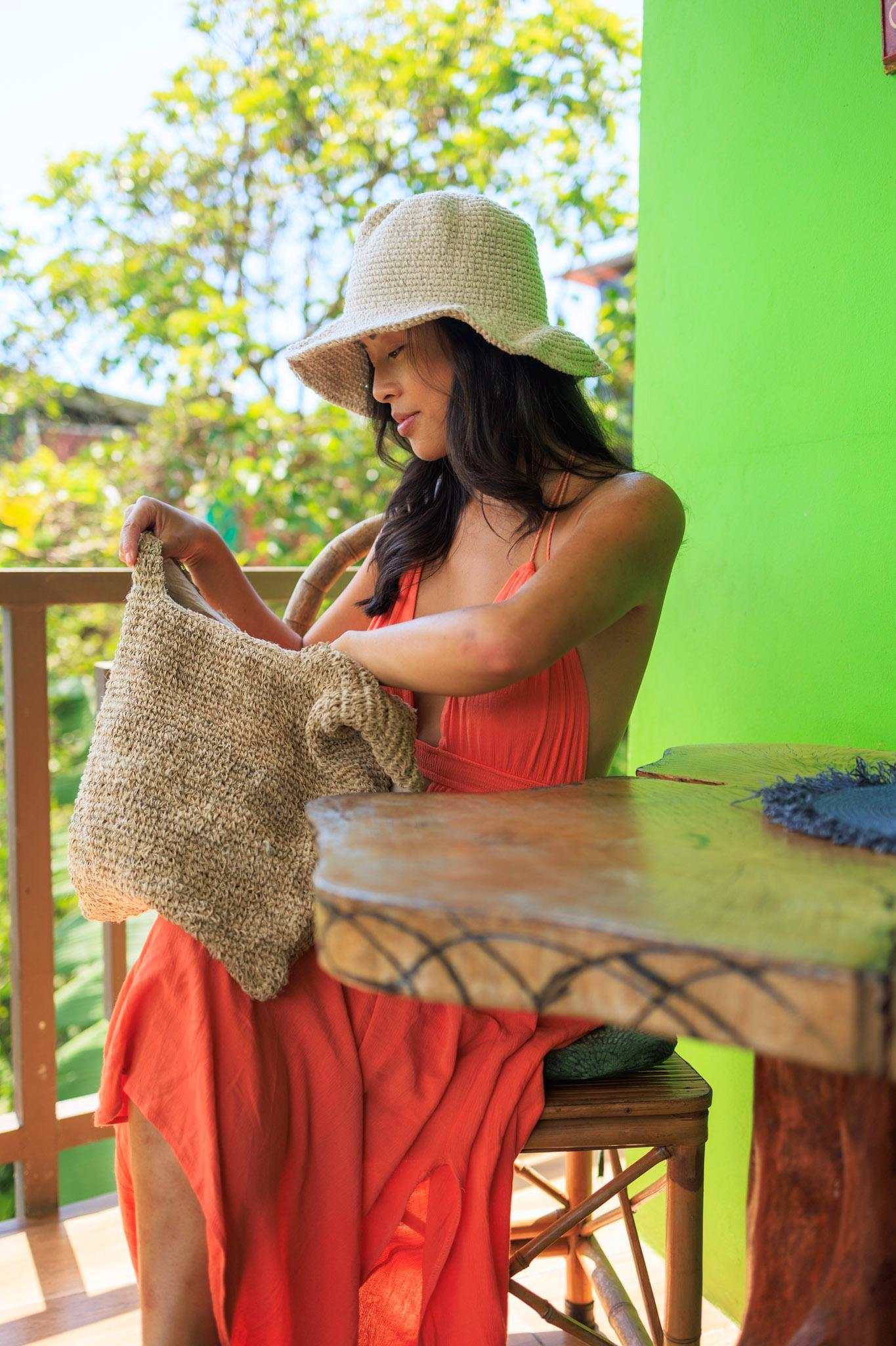 Sustainable Hemp Tote Bag Eco Friendly Shopping Companion Handmade Crochet Market Bag Natural Fiber Shoulder Handbag Bohemian Artisan Design Lightweight Travel Essential Perfect Beach Vacation Accessory Comfortable Daily Carry Earth