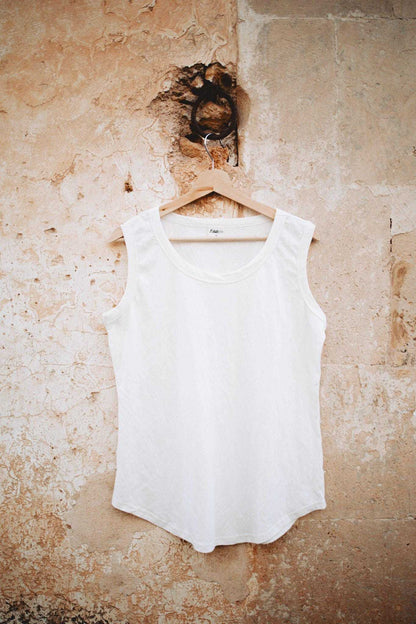 Hemp Tank Top – Organic Cotton Blend for Yoga & Summer Wear