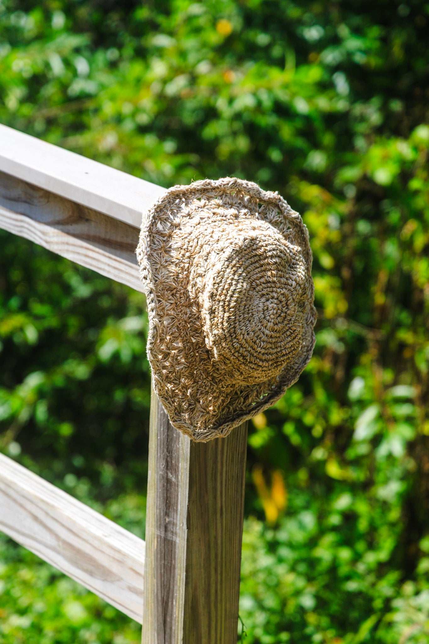 Crochet Sun Hat - Hemp