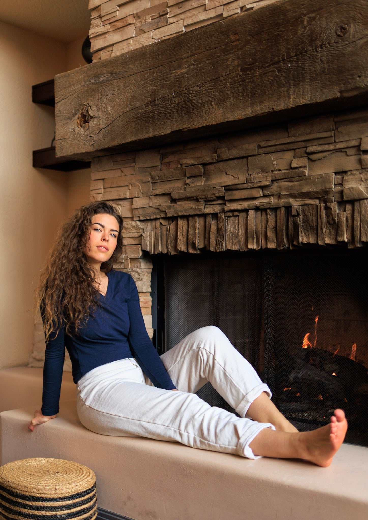 Hemp Shirt - Women's Cotton Long-Sleeve for Comfort & Style|Asatre