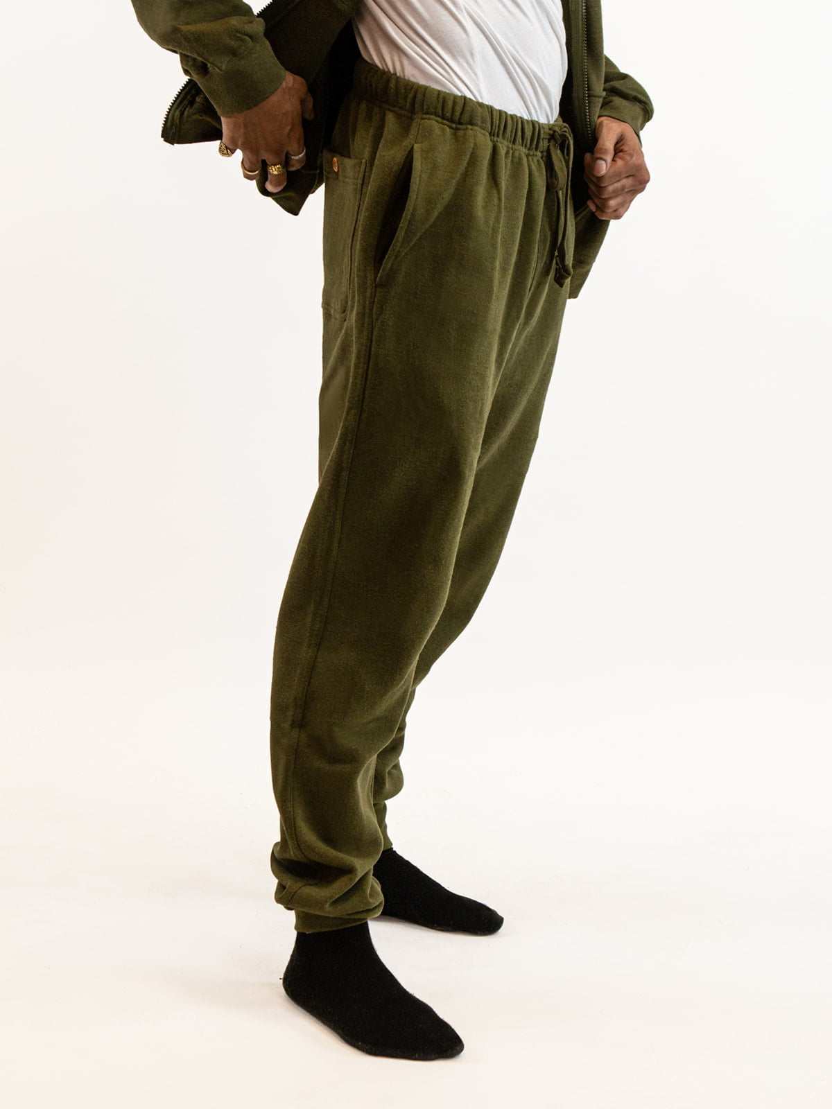 Fleece Joggers -  Men's Hemp and Organic Cotton Joggers|Asatre