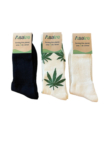 Men's Hemp and Organic Cotton Calf Socks