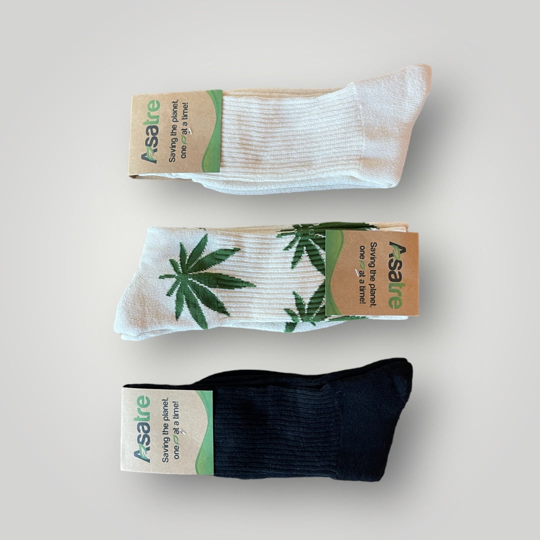 Men's Hemp and Organic Cotton Calf Socks