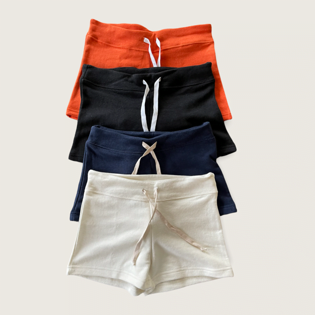 Drawstring Shorts - Women's Hemp French Terry