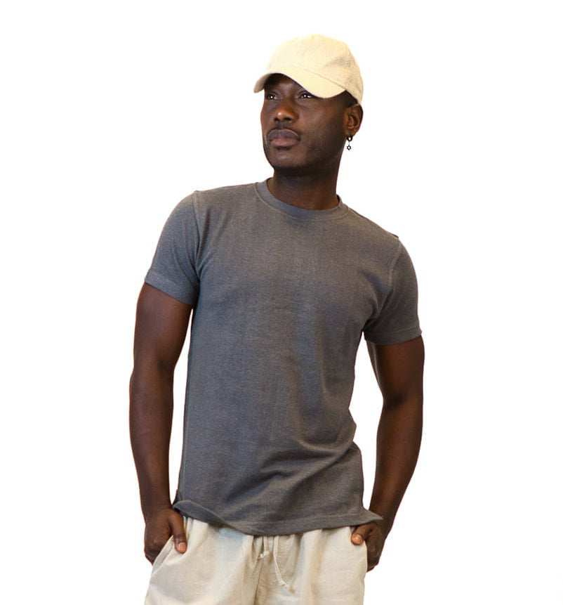 Hemp T-Shirt - Men's Crew T-Shirt, Durable & Stylish