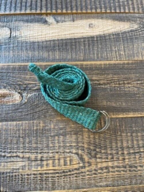 Eco-Friendly Handmade Hemp Belt - Solid Colors