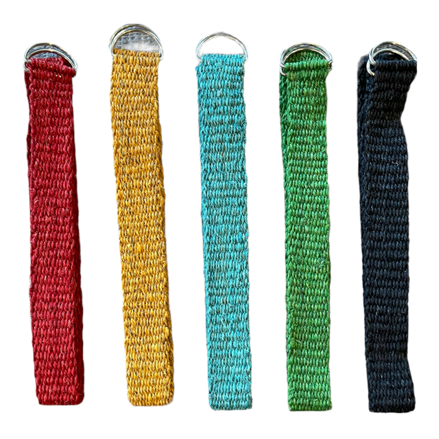 Eco-Friendly Handmade Hemp Belt - Solid Colors