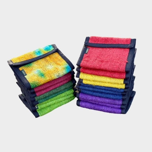 Hemp Bi-Fold Wallet - Solid Colors by Asatre