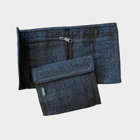 Hemp Wallet - Black by Asatre