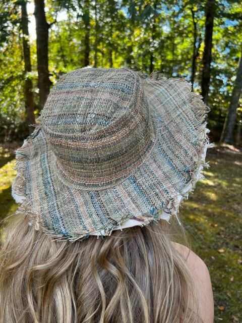 Hemp Boho Beach Sun Hat - Asatre