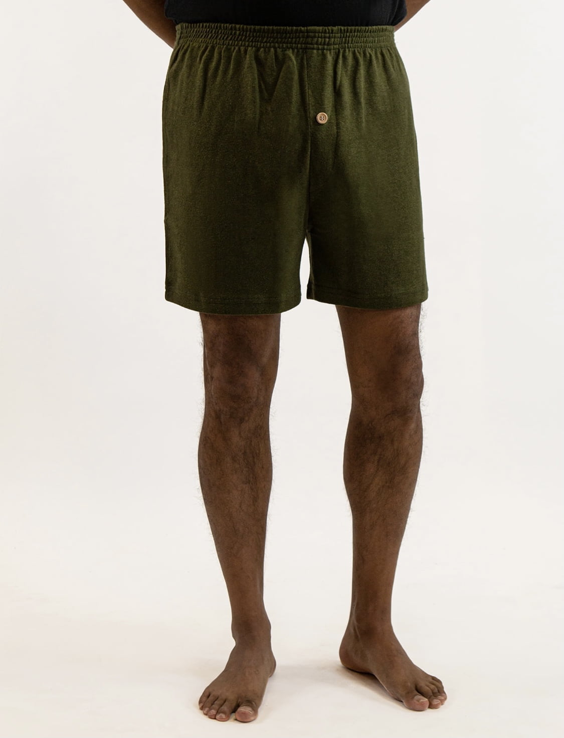 Hemp and Organic Cotton Boxers - Olive