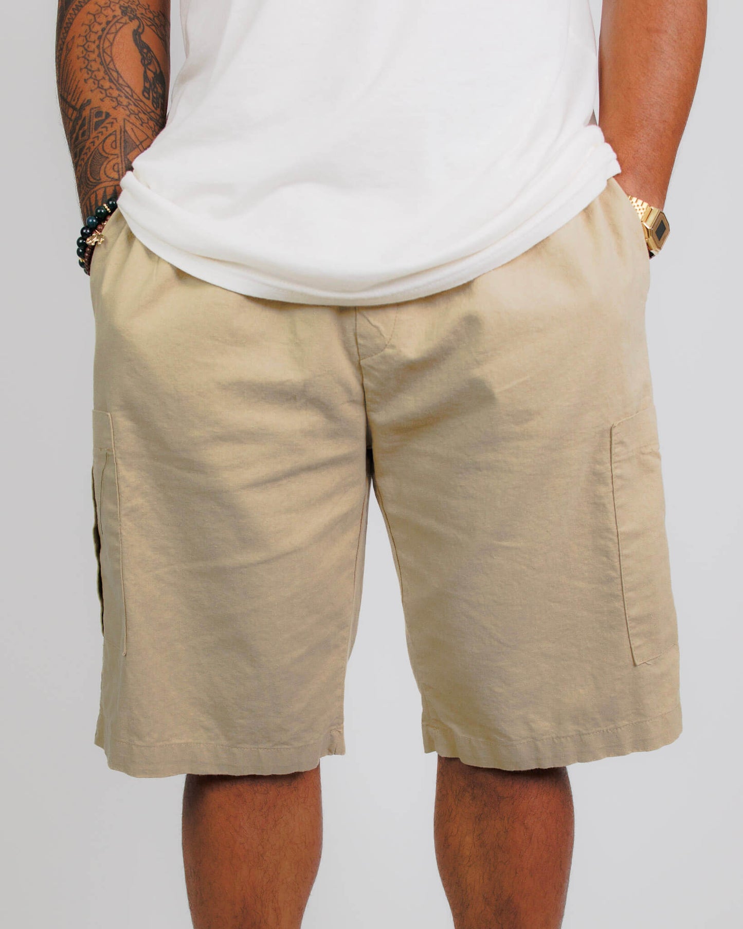 Men's Hemp Cargo Shorts