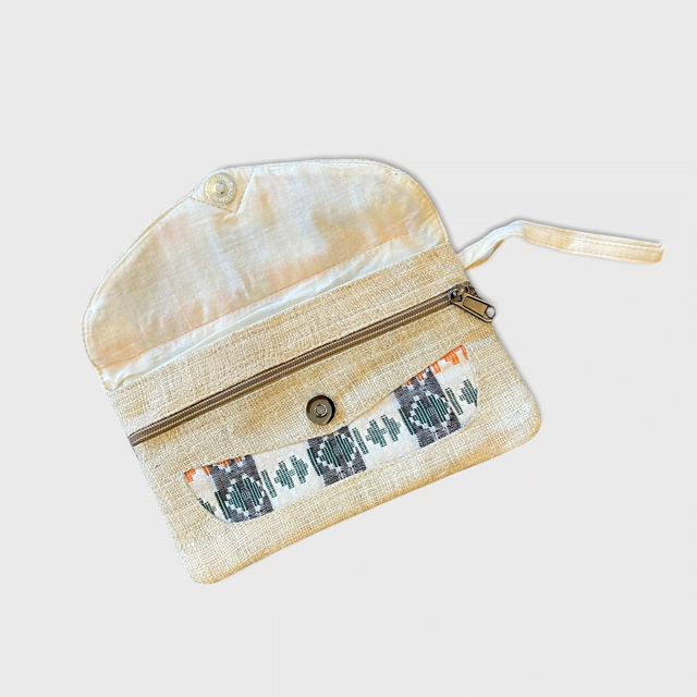 Hemp Clutch Purse Wallet