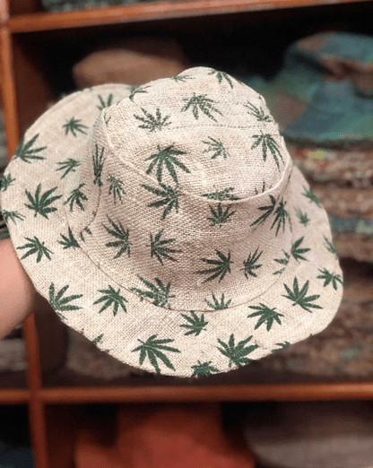 Hemp Leaf Sun Hat