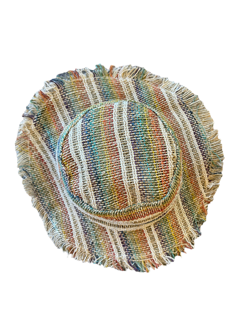 Kid's Hemp Sun Hat - Summer Beach Hat